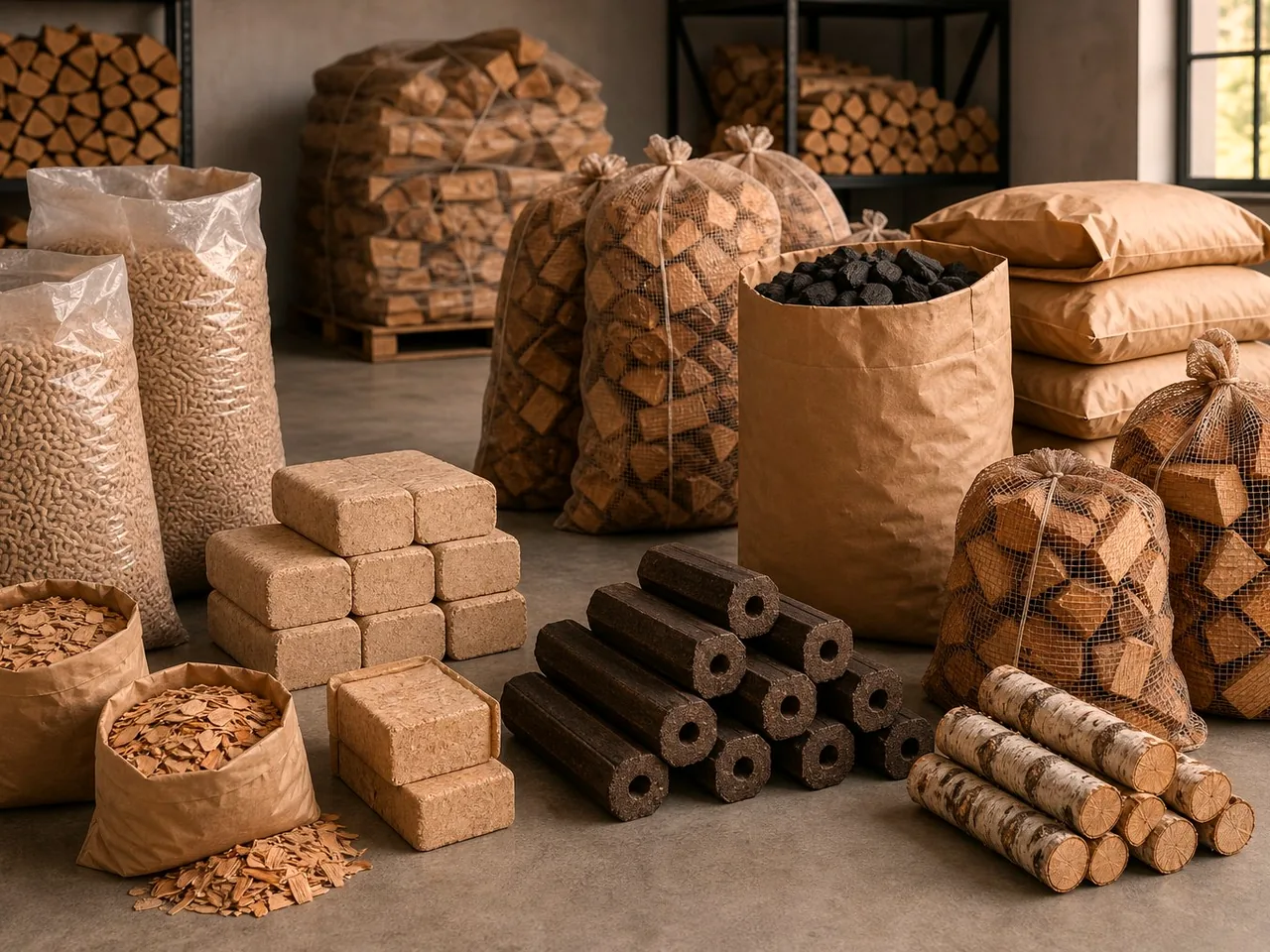 Декоративные дрова для интерьера в Быковом